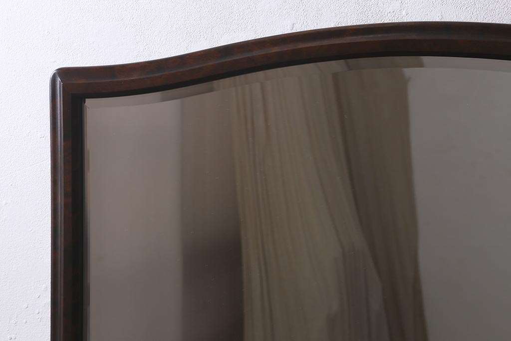 中古　北海道民芸家具　上品な佇まいのドレッシングチェスト(ドレッサー、ミラー、鏡台)(定価約30万円)(R-040795)