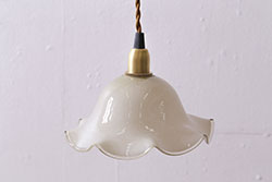 アンティーク照明　昭和初期　ブラケットの風合いが魅力のウォールランプ(壁付け照明、壁掛け照明)(R-049919)