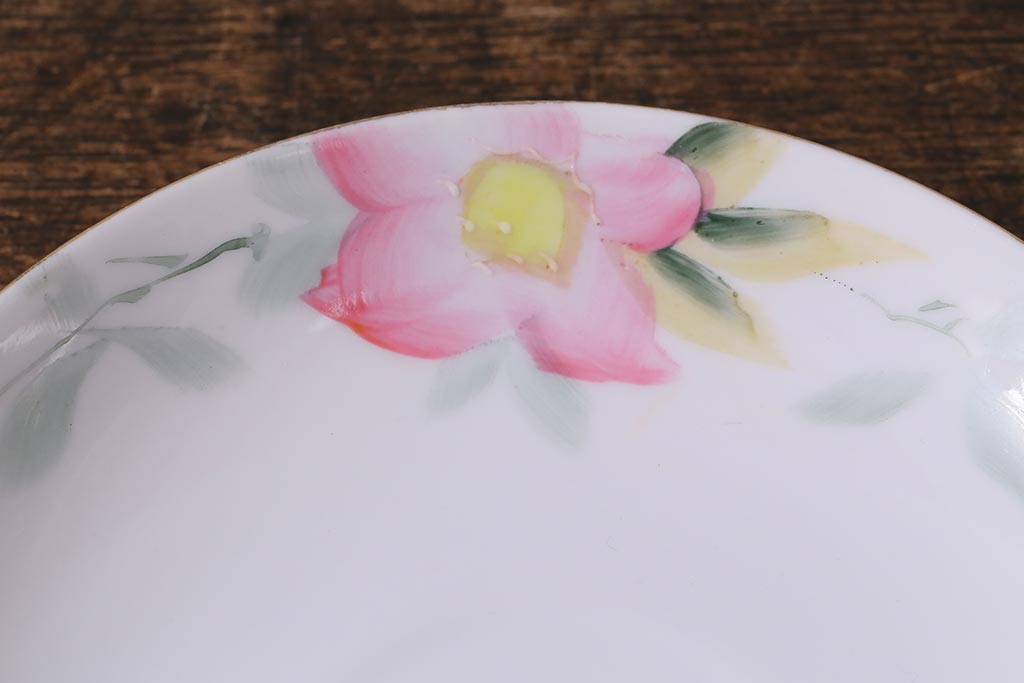 オールドノリタケ(日陶、Noritake、則武) 金彩 アザレア花文 オールドノリタケ(日陶、Noritake、則武) 金彩 アザレア花文