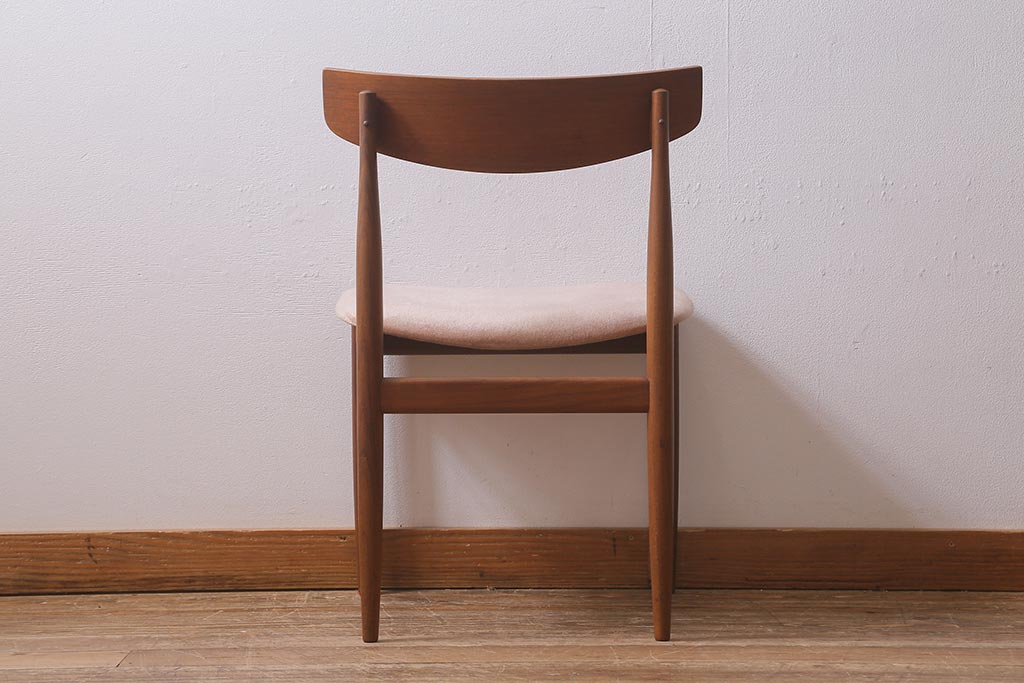 ヴィンテージ家具　G-PLAN(ジープラン)　Danishシリーズ　チーク材　ダイニングチェア(椅子、ビンテージ)(R-040873)