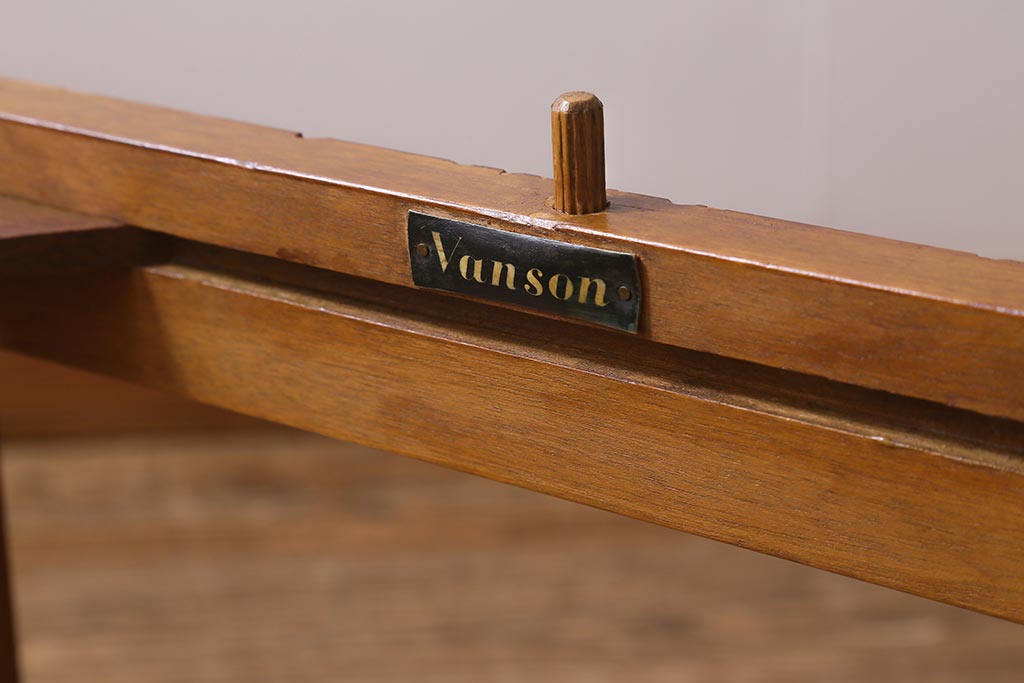 ヴィンテージ家具　イギリスビンテージ　Vanson　北欧スタイルにおすすめなチェア(ダイニングチェア、椅子)(R-041007)