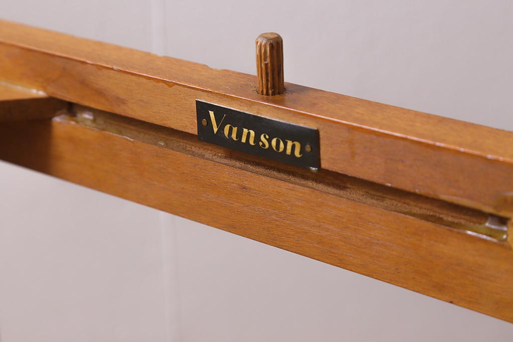 ヴィンテージ家具　イギリスビンテージ　Vanson　北欧スタイルにおすすめなチェア(ダイニングチェア、椅子)(R-041008)