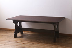 ヴィンテージ家具　北欧ビンテージ　G-PLAN(ジープラン)　チーク材のエクステンションテーブル(2)