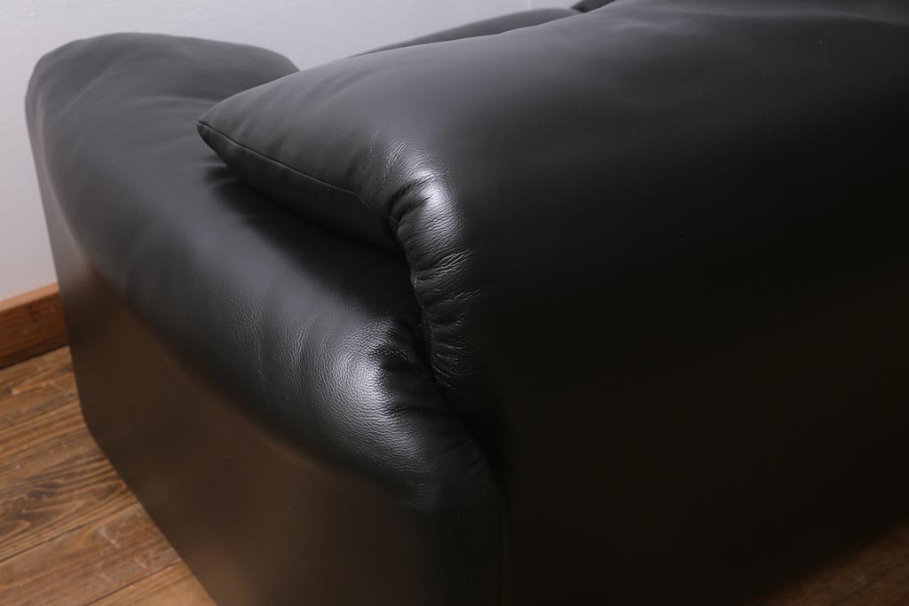 専用 新品同様美品 カッシーナ ブロンクス 本革 1人掛け 白革