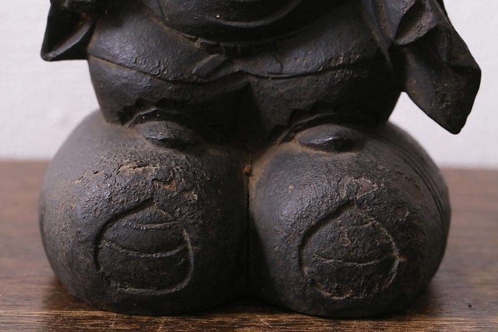 恵比寿様大黒様 木彫 江戸 明治期 | 古物屋次元 オンラインショップ