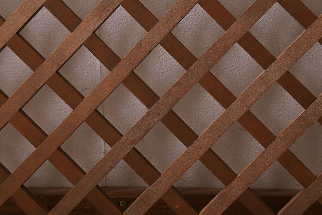 ヴィンテージ建具　昭和後期　和モダンなお部屋づくりにおすすめな欄間(明かり取り、明り取り、ビンテージ)(R-041210)