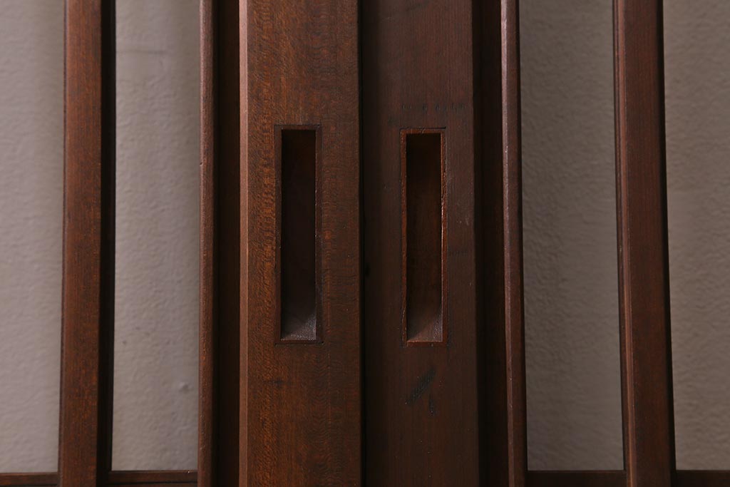 タE0794◇【H71cm×W83cm】×2枚◇素朴な杉材のレトロな古い木製