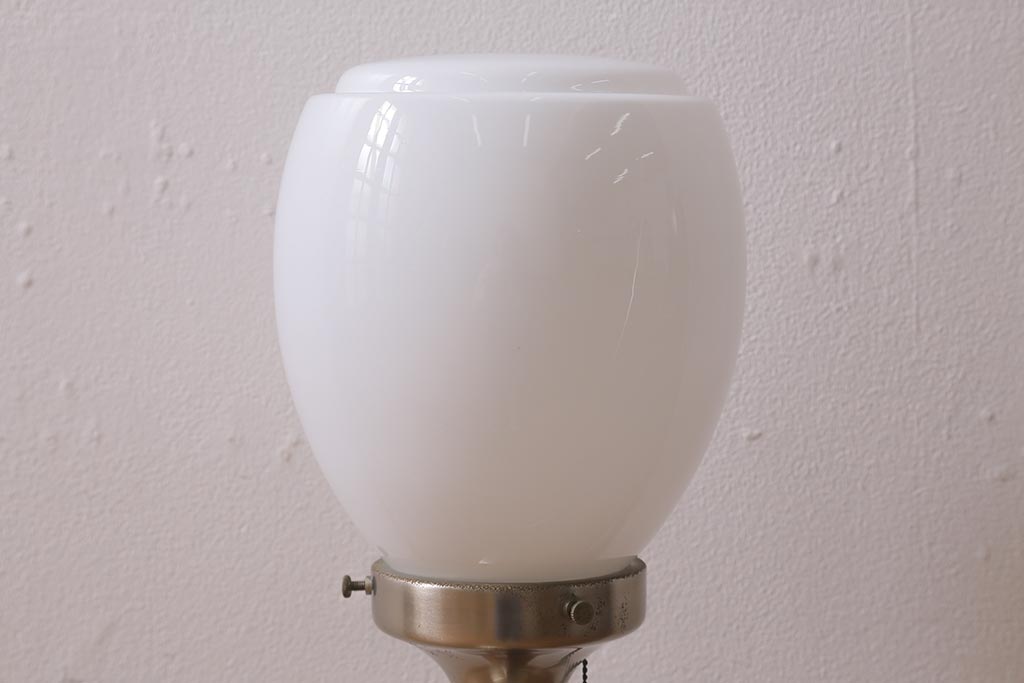 ヴィンテージ照明　レトロモダンな雪洞風スタンドライト(フロアスタンド、置き型照明、ビンテージ)(R-041260)