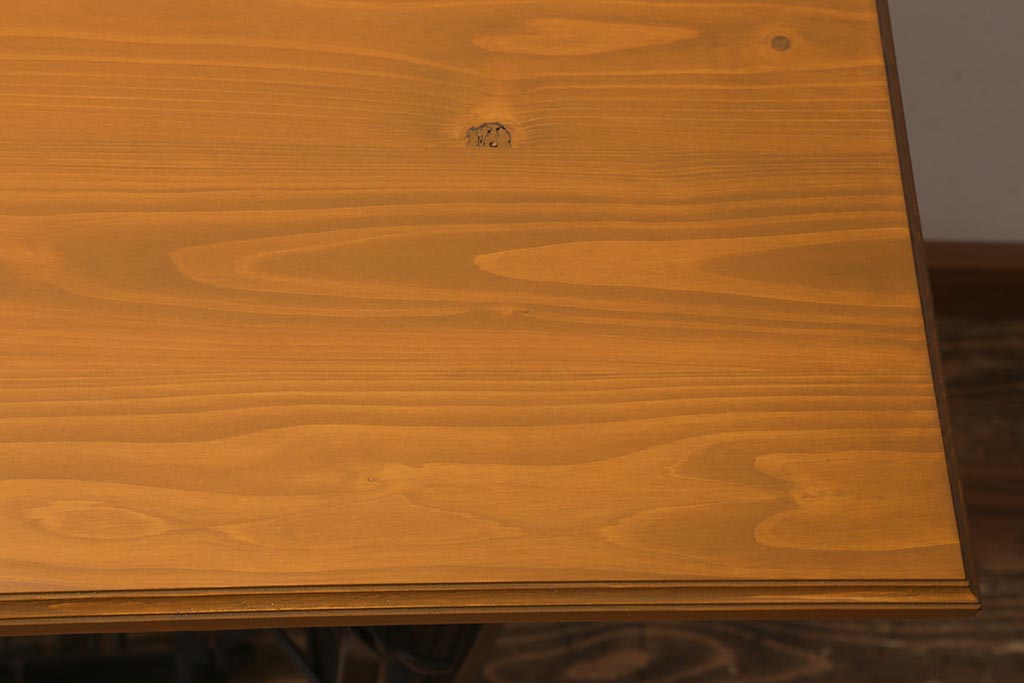 レトロ家具　アンティーク　シンプル　レトロなシンガー社製ミシンテーブル(シンガーミシン、サイドテーブル、カフェテーブル)(R-041277)