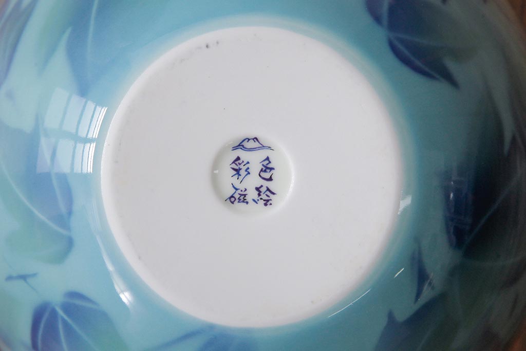 中古 深川製磁 色絵彩磁花瓶(R-041288) | ラフジュ工房 中古 深川製磁 色絵彩磁花瓶(R-041288) | ラフジュ工房