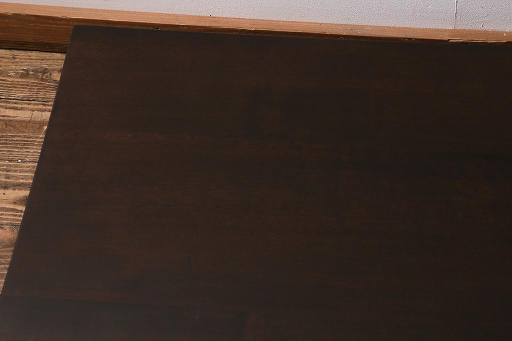 ビンテージ家具　中古　松本民芸家具　上質な造りの角脚座卓(ローテーブル、ヴィンテージ)(R-041398)