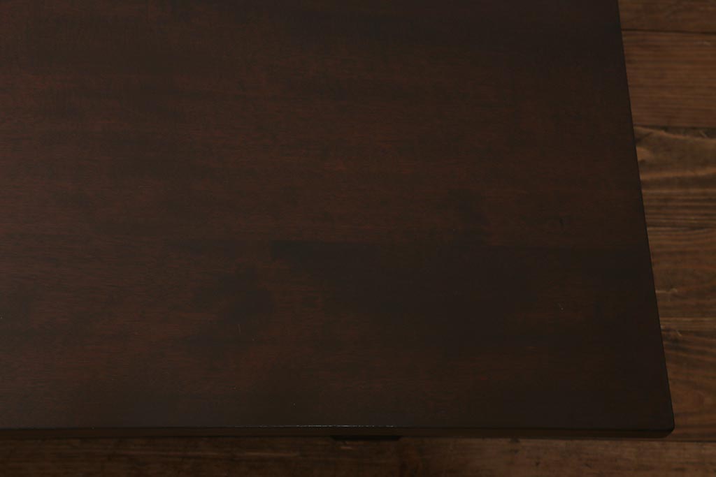ビンテージ家具　中古　松本民芸家具　上質な造りの角脚座卓(ローテーブル、ヴィンテージ)(R-041398)