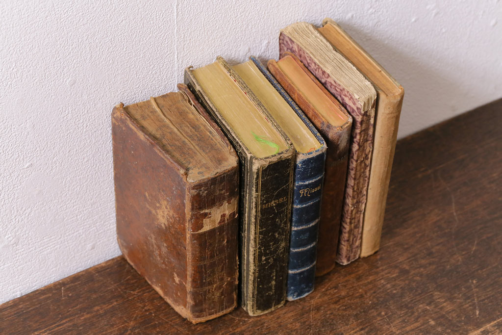 アンティーク雑貨 Missel フランスアンティークの洋書6冊セット