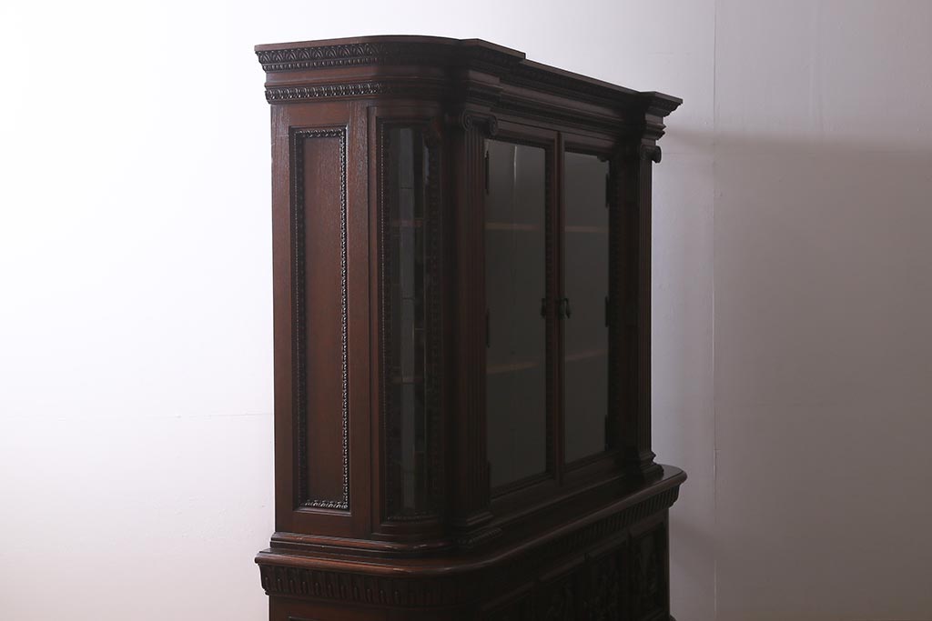 アンティーク家具 フランスアンティーク マホガニー材 芸術作品