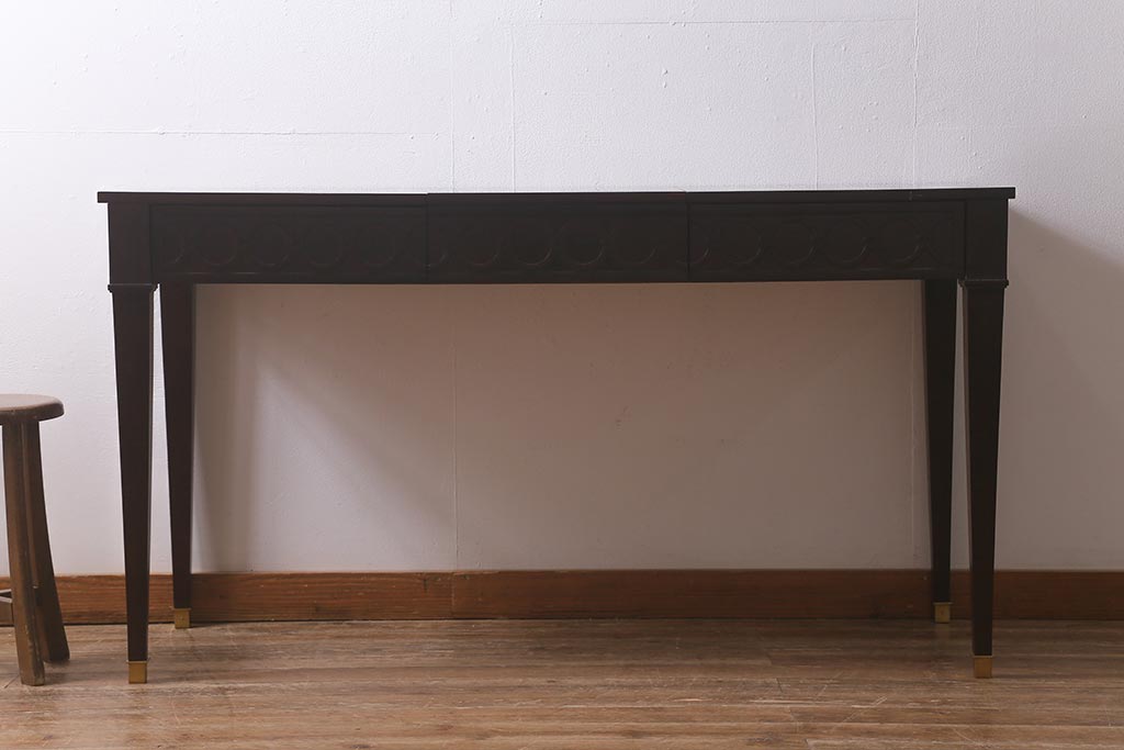 展示品　IDC大塚家具　ヒッコリーチェア社(HICKORY CHAIR)　5471-70　アレクサ・ハンプトン　デスク(ドレッサー、机)(定価約80万円)(R-041827)
