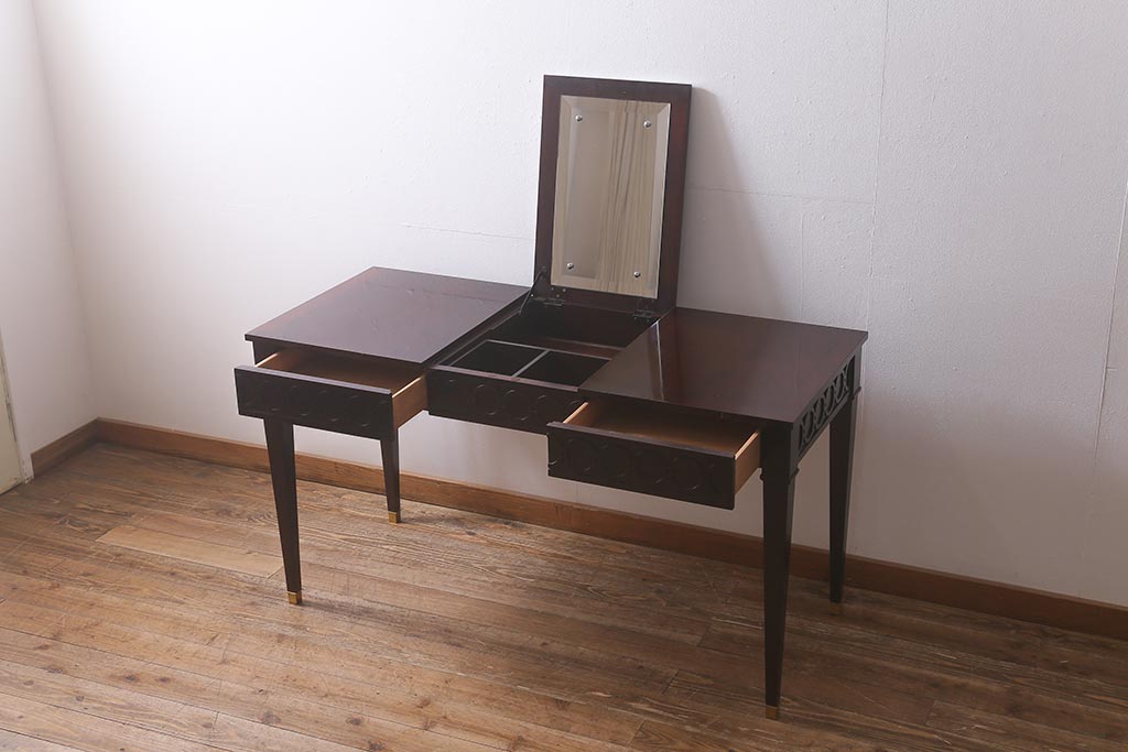 展示品　IDC大塚家具　ヒッコリーチェア社(HICKORY CHAIR)　5471-70　アレクサ・ハンプトン　デスク(ドレッサー、机)(定価約80万円)(R-041827)