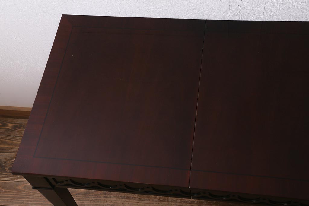 展示品　IDC大塚家具　ヒッコリーチェア社(HICKORY CHAIR)　5471-70　アレクサ・ハンプトン　デスク(ドレッサー、机)(定価約80万円)(R-041827)