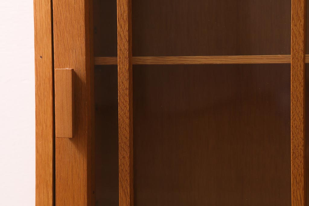 在庫未使用品　IDC大塚家具　川股家具工房　シンプルなウォールキャビネット(壁掛け戸棚)(定価約8万円)(R-041840)