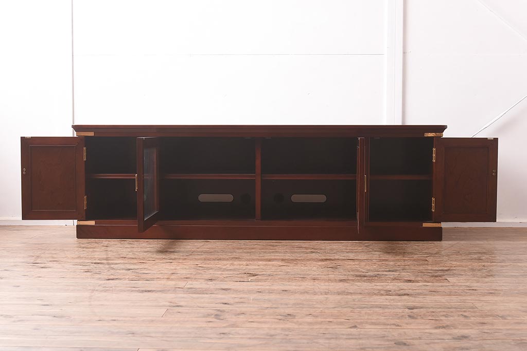 在庫未使用品　モリシゲ(MORISHIGE/森繁)　エメロード60　TVボード(テレビ台、ローボード)(定価約162万円)(R-041860)