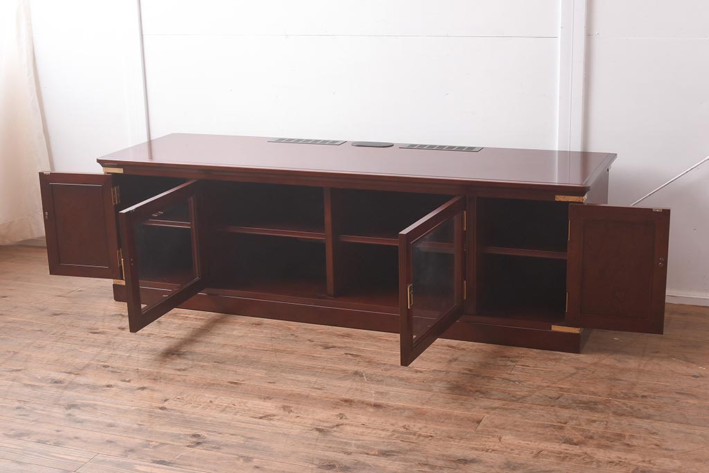 在庫未使用品　モリシゲ(MORISHIGE/森繁)　エメロード60　TVボード(テレビ台、ローボード)(定価約162万円)(R-041860)