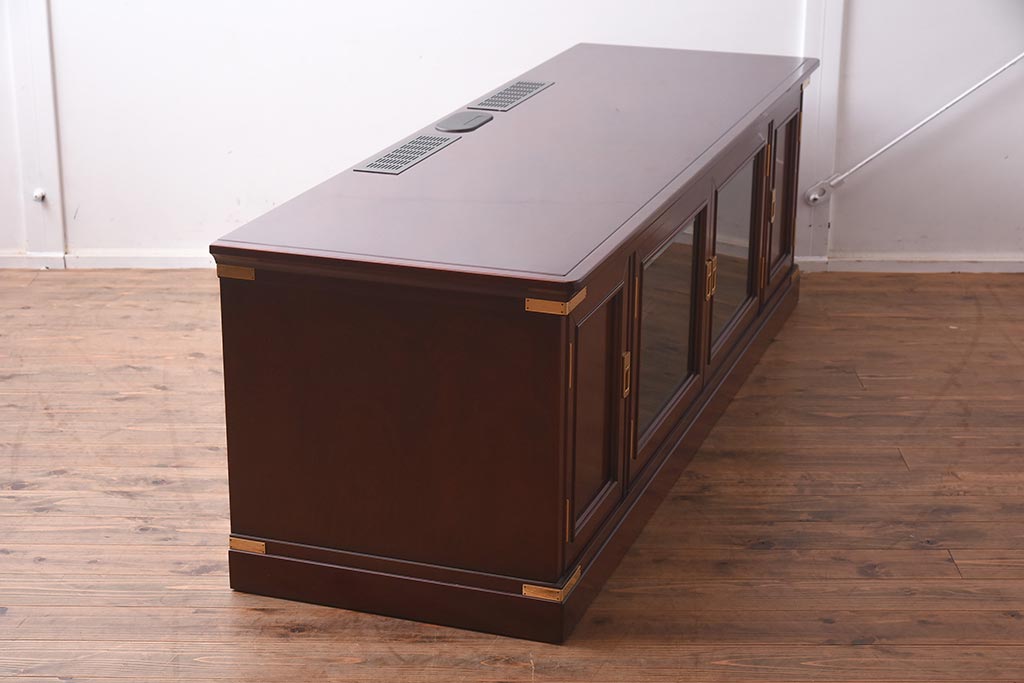 在庫未使用品　モリシゲ(MORISHIGE/森繁)　エメロード60　TVボード(テレビ台、ローボード)(定価約162万円)(R-041860)