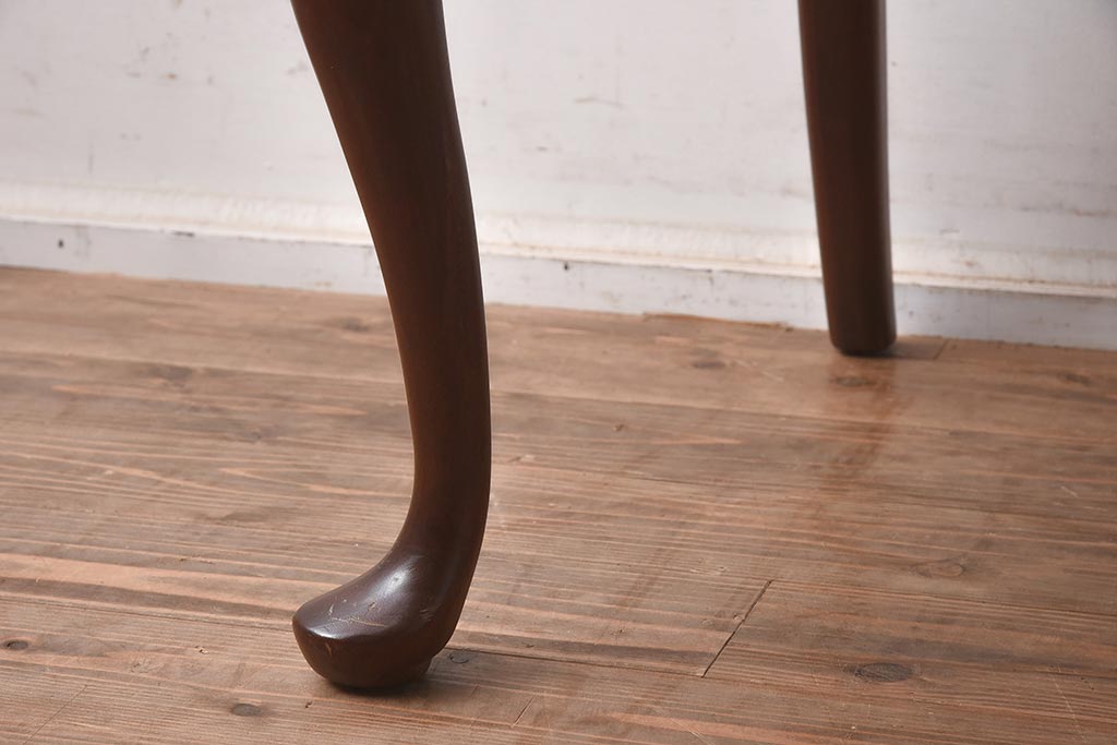 展示品　IDC大塚家具　ヒッコリーチェア社(HICKORY CHAIR)　マホガニー材　805-02　椅子(ダイニングチェア)(定価約10万円)(R-041872)