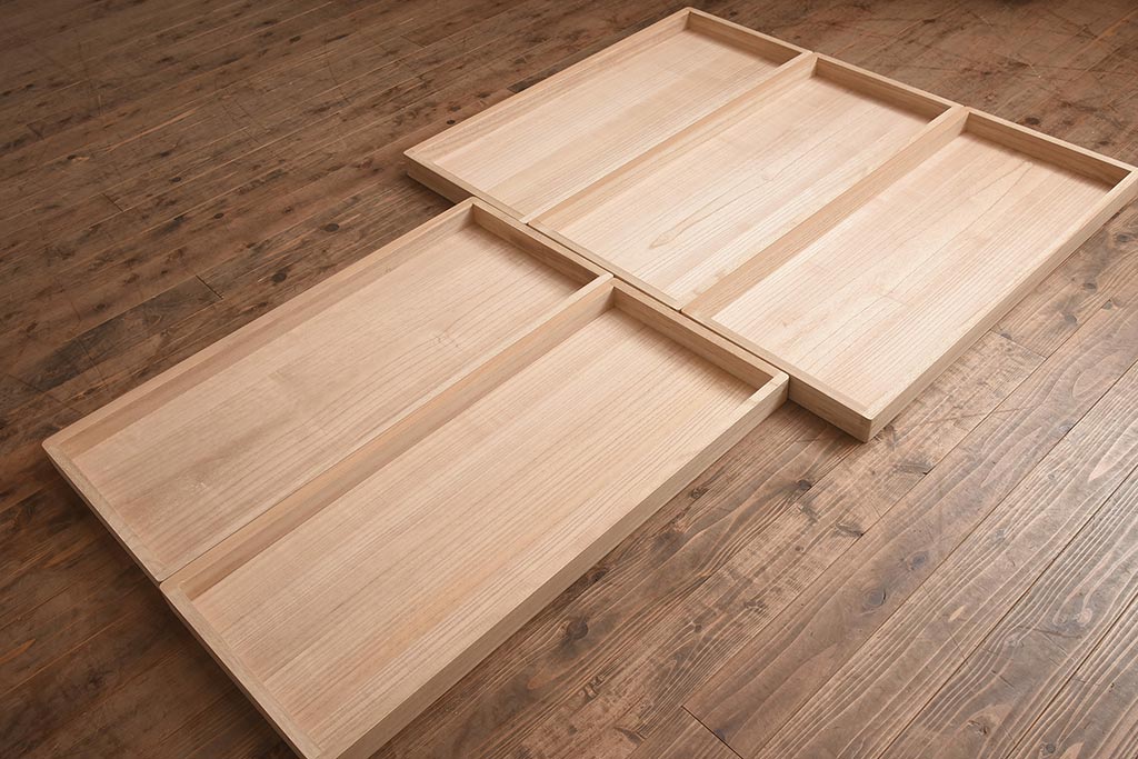 展示品　IDC大塚家具　家具のカネトク　3.6尺　下6大洋すみ丸　桐タンス(衣装箪笥、着物箪笥、桐箪笥、桐たんす)(定価約100万円)(R-041892)