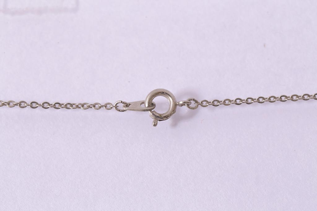 ヴィンテージアクセサリー　スプーンのようなフォルムが可愛らしいビンテージネックレス(ペンダント)(R-041927)