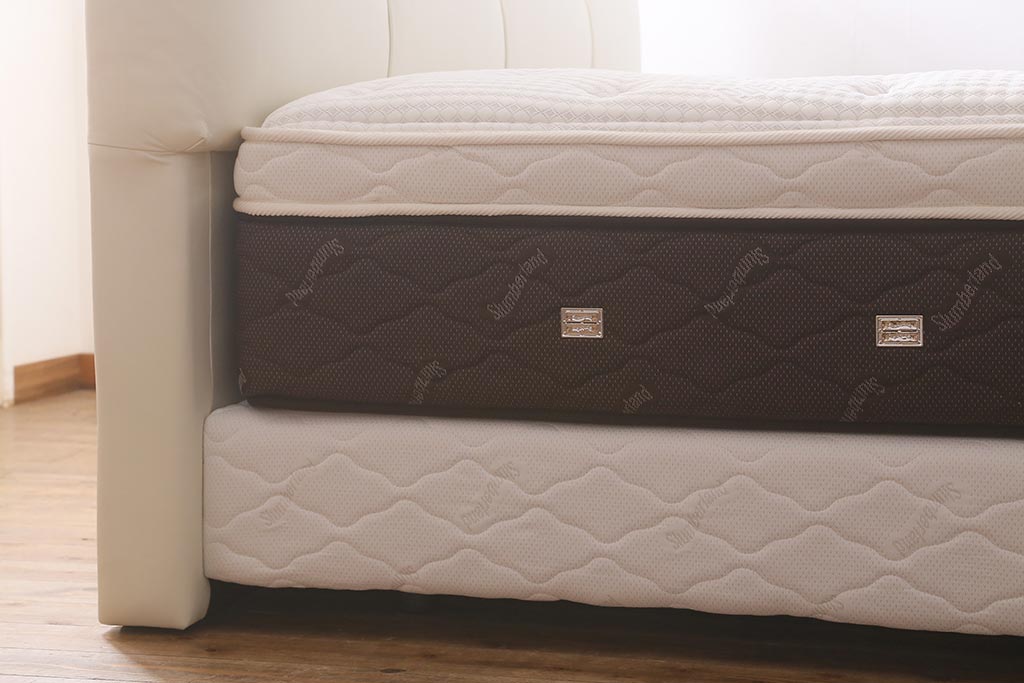 展示品　フランスベッド　SLUMBERLAND(スランバーランド)　SL-021DS　SL-4500C　コイルスプリング　マットレス付きベッド(定価約96万円)(R-042052)