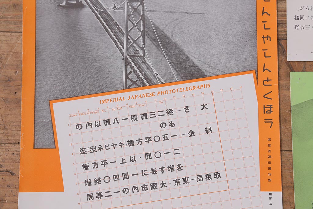 戦前　昭和十五年(昭和15年)　逓信省ポスター10枚セット　「ていしんしゃしんとくほう(逓信寫眞特報)」(R-042111)