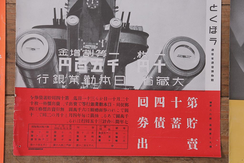 戦前　昭和十四・十五年(昭和14・15年)　逓信省ポスター10枚セット　「ていしんしゃしんとくほう(逓信寫眞特報)」(R-042113)