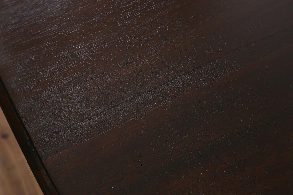 ヴィンテージ家具　民芸家具　和洋折衷使えるシンプルなバタフライテーブル(ダイニングテーブル、食卓、ビンテージ)(R-042125)
