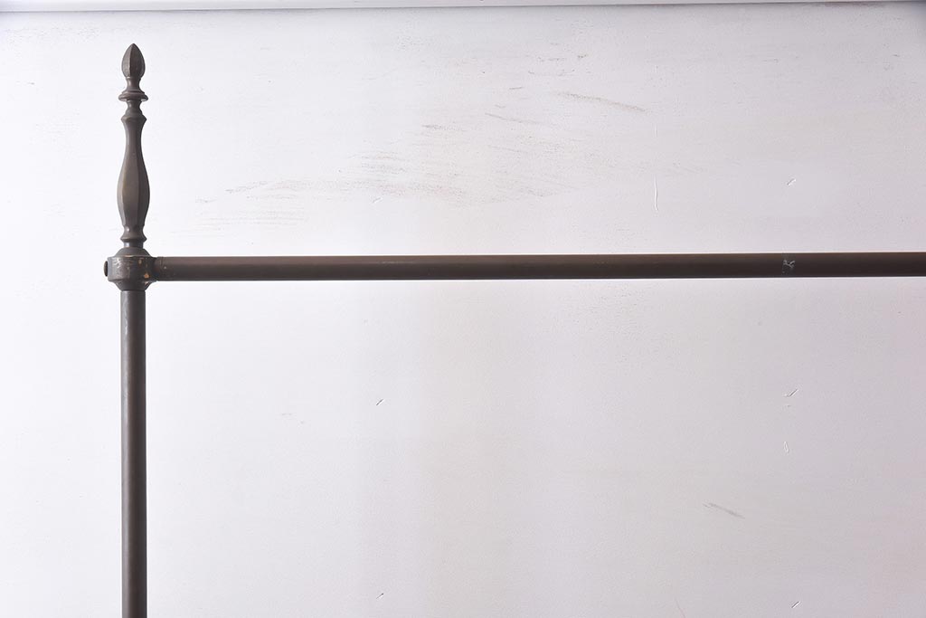 ヴィンテージ家具　イギリス輸入品　真鍮製の高級ハンガーラック(コート掛け、ビンテージ)(R-042236)