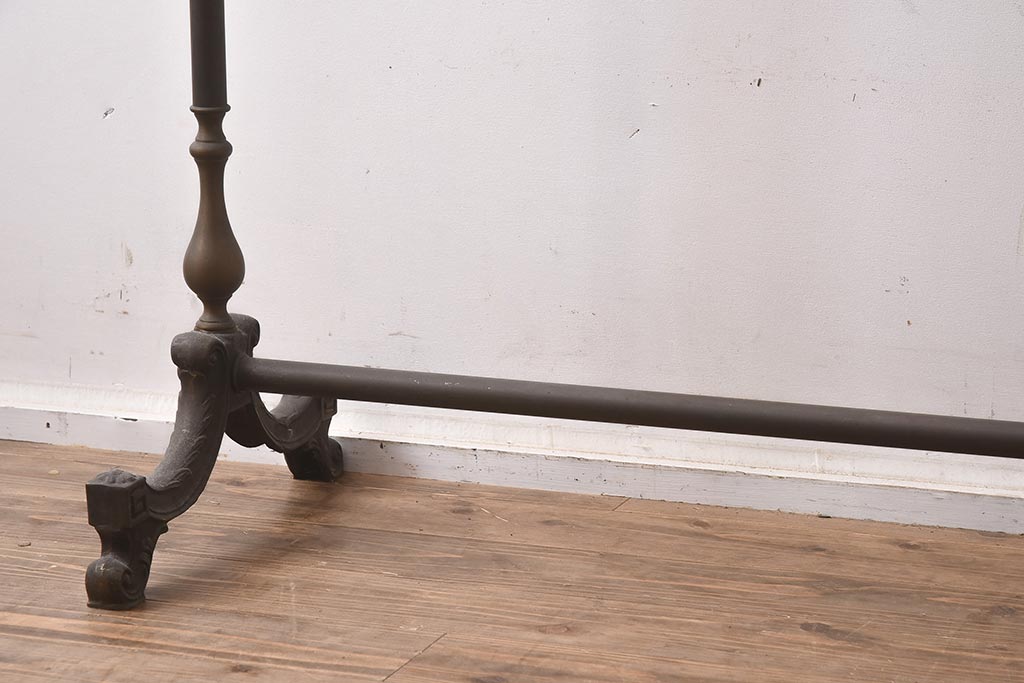 ヴィンテージ家具　イギリス輸入品　真鍮製の高級ハンガーラック(コート掛け、ビンテージ)(R-042239)