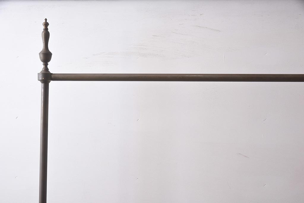 ヴィンテージ家具　イギリス輸入品　真鍮製の高級ハンガーラック(コート掛け、ビンテージ)(R-042242)