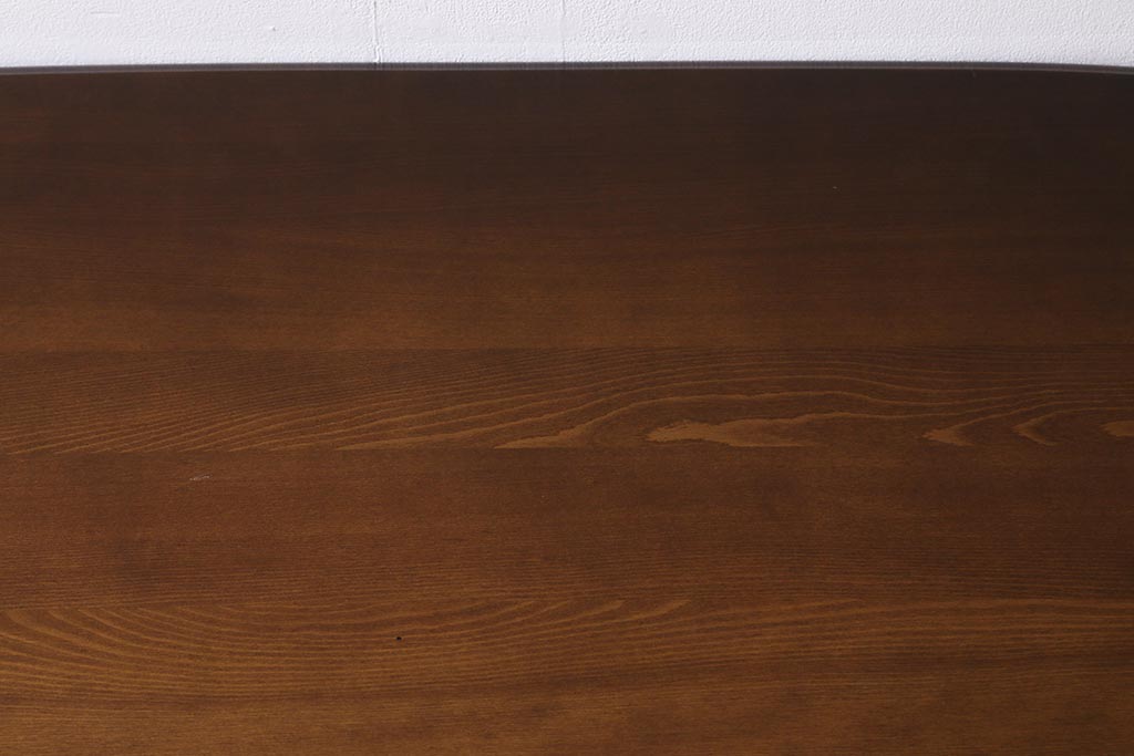中古　飛騨産業　穂高シリーズ　キツツキマーク　カントリースタイルにぴったりなダイニングテーブル(4人掛け)(R-042243)