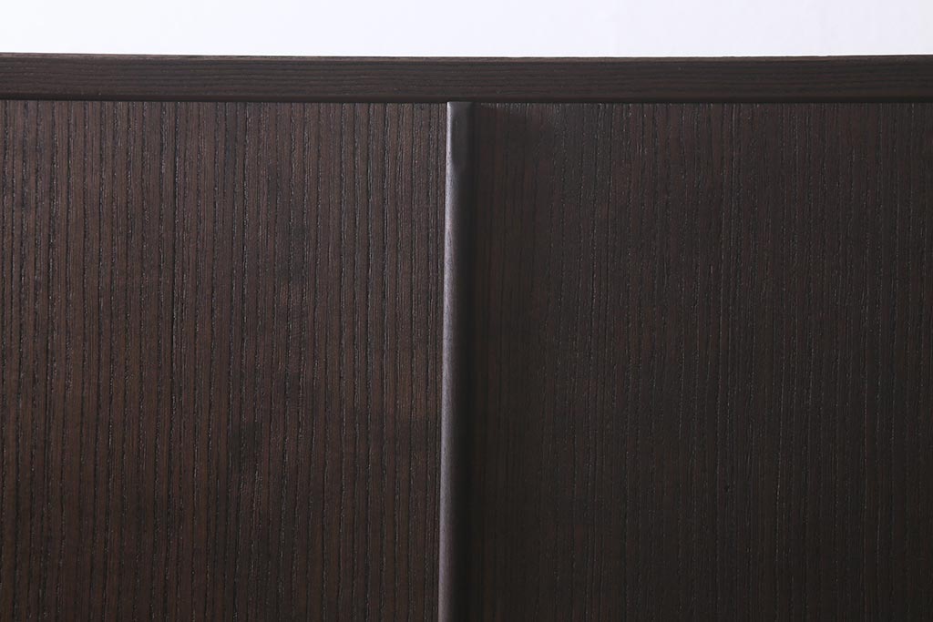 中古　伝統工芸品　唐草金具　繊細な意匠金具が目を引く加茂総桐箪笥のワードローブ(総桐たんす、洋服タンス、衣装タンス)(定価約120万円)(R-042250)
