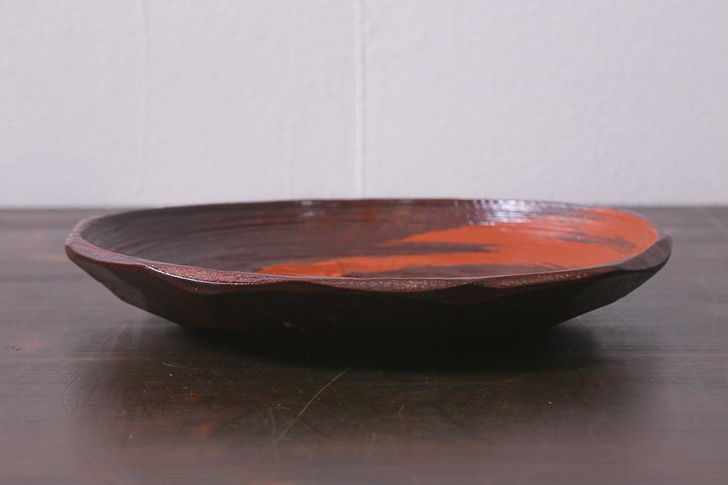 村瀬治兵衛　干菓子器(木製漆器)(R-042357)
