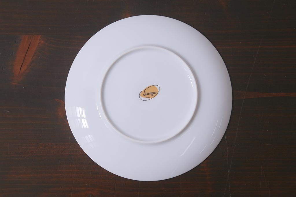 昭和レトロ　未使用　サンゴートーキ(三郷陶器)　陶器カップ&ソーサー6客(R-042360)