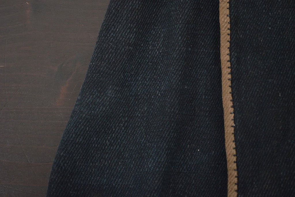アンティーク雑貨　明治〜大正　古い火消し頭巾(刺子、木綿、藍染、古布)(R-042401)