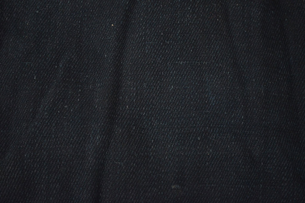 アンティーク雑貨　明治〜大正　古い火消し頭巾(刺子、木綿、藍染、古布)(R-042401)