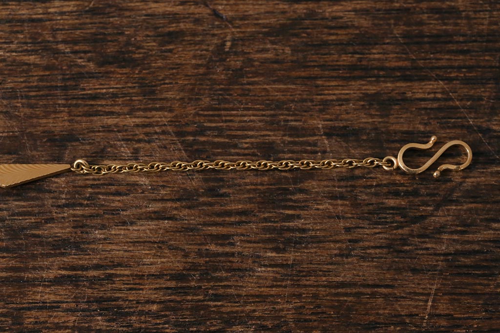 ヴィンテージアクセサリー　K18(18金)　パール　羽織紐(真珠、和装小物、ビンテージ)(R-042565)