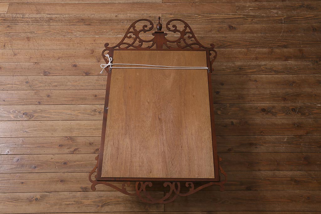 在庫未使用品　IDC大塚家具　ヒッコリーチェア社(HICKORY CHAIR)　2230-00　ミラー(ウォールミラー、壁掛け鏡)(定価約12万円)(R-042973)