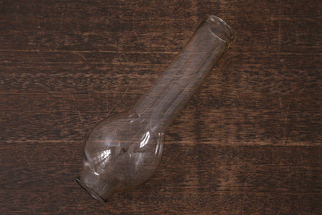 ビンテージ雑貨　シンプルなデザインの卓上オイルランプ(灯油ランプ)(R-042987)