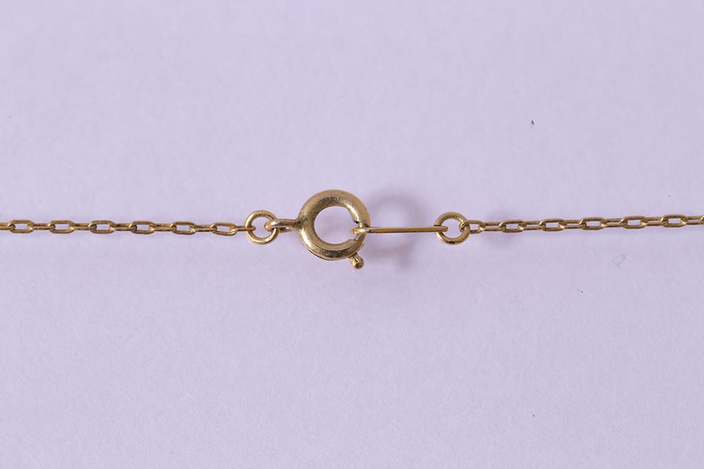 ビンテージアクセサリー　和製ビンテージ　クラシカルなデザインのネックレス(R-043016)
