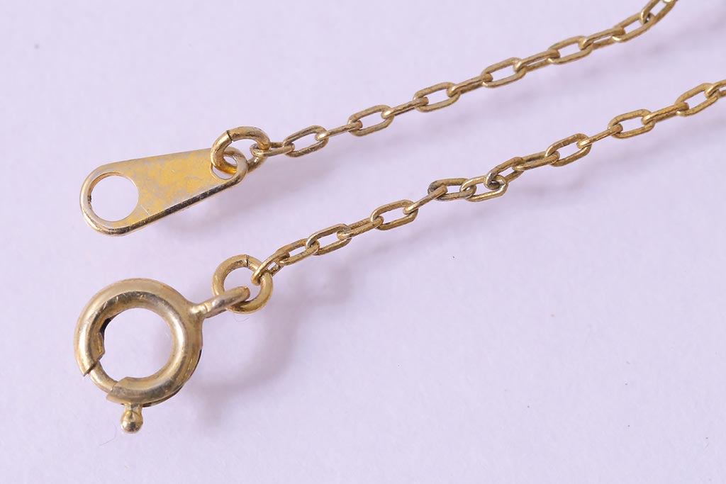 ビンテージアクセサリー　和製ビンテージ　クラシカルなデザインのネックレス(R-043016)