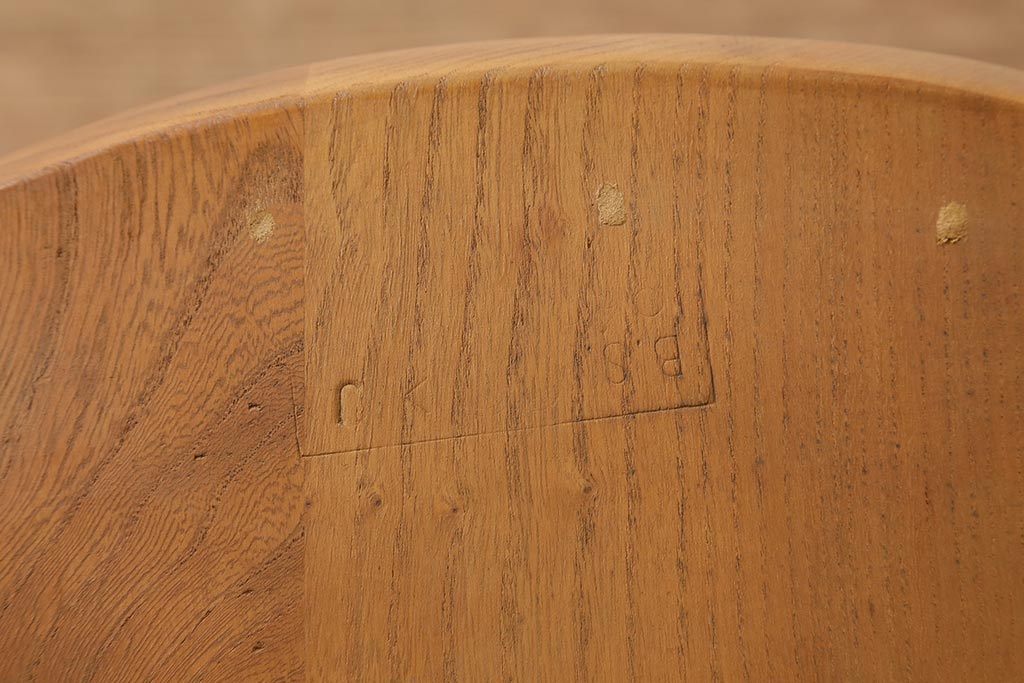ヴィンテージ家具　イギリスビンテージ　ERCOL(アーコール)　ゴールドスミス　ナチュラルな木色のチェア (ダイニングチェア、椅子)(R-043030)