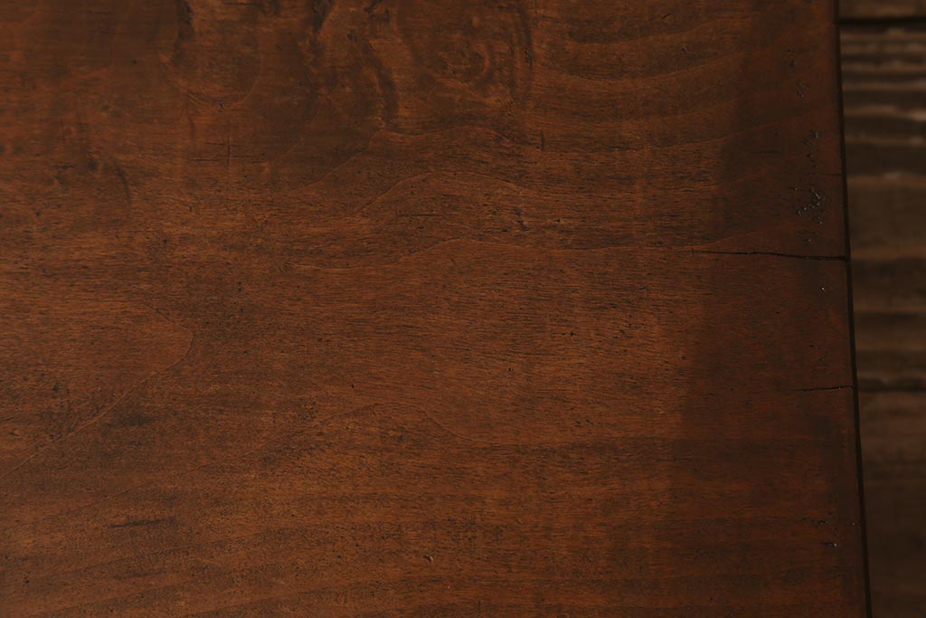 アンティーク家具　大正昭和初期　栃の木一枚板　大振りなサイズの裁ち板(ローテーブル、作業台、飾り台、陳列台)(R-043036)