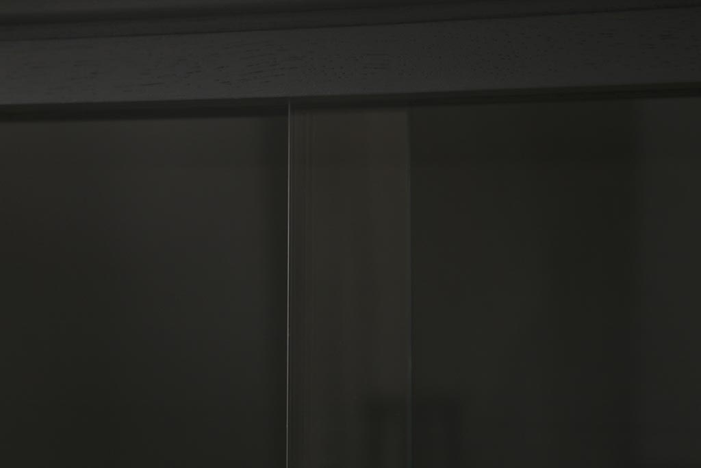 ビンテージ家具　神戸洋家具　永田良介商店　ペイント　シックな佇まいのサイドボード(キャビネット、収納棚、飾り棚、ヴィンテージ)(R-043049)