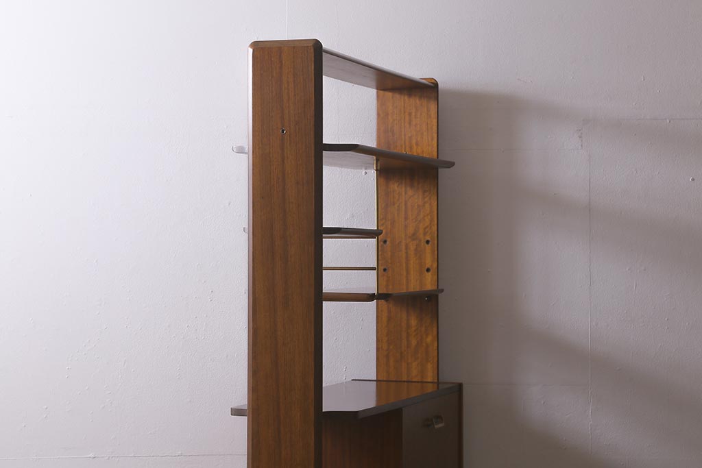 ヴィンテージ家具　北欧家具　G-PLAN(ジープラン)　ルームディバイダー(収納棚、飾り棚、陳列棚、ビンテージ)(R-043120)